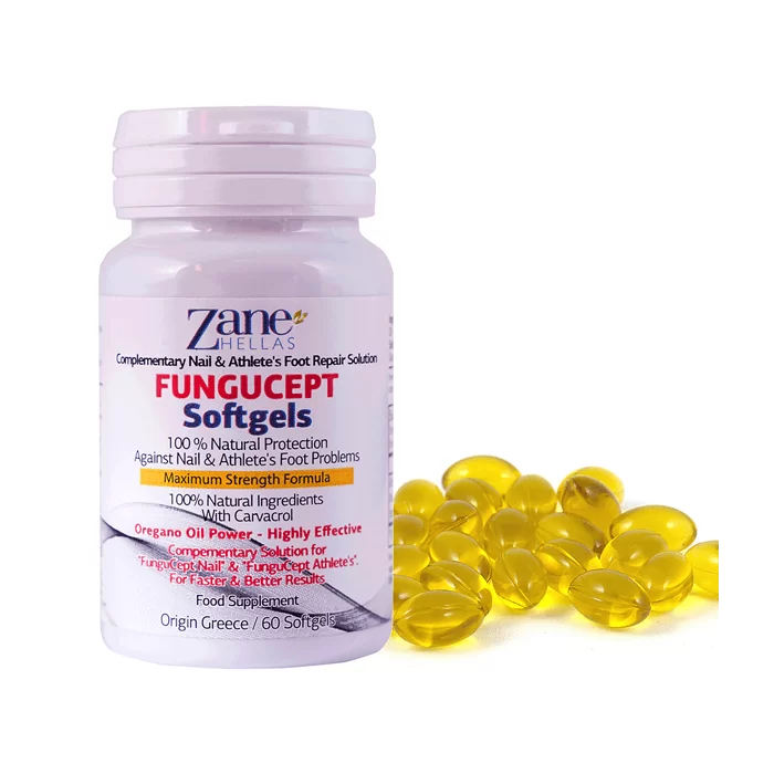 Fungucept 60 capsule moi ciu oregano Zane Hellas