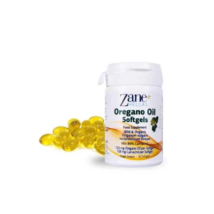 Ulei de Oregano 60 capsule moi Carvacrol 86% Zane Hellas Ulei de Oregano 60 capsule moi Carvacrol 86% Zane Hellas