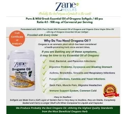 Ulei de Oregano 60 capsule moi Carvacrol 86% Zane Hellas Ulei de Oregano 60 capsule moi Carvacrol 86% Zane Hellas